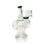 Lollipop Mini Recycler Rig - Sold By Cali Cloudx Green