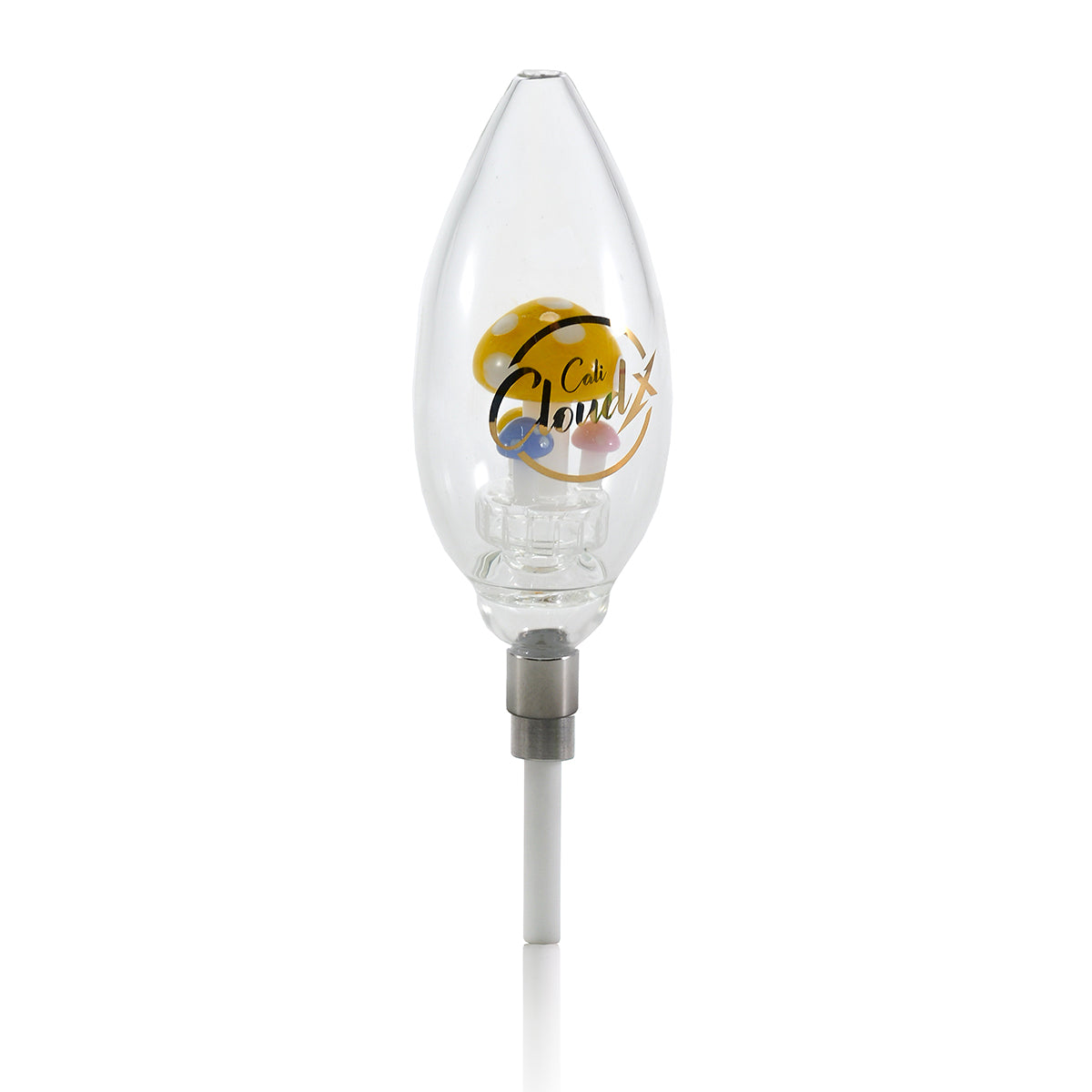 Mushroom Oval Matrix Nectar Collector | Dab Straw