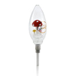 Mushroom Oval Matrix Nectar Collector | Dab Straw