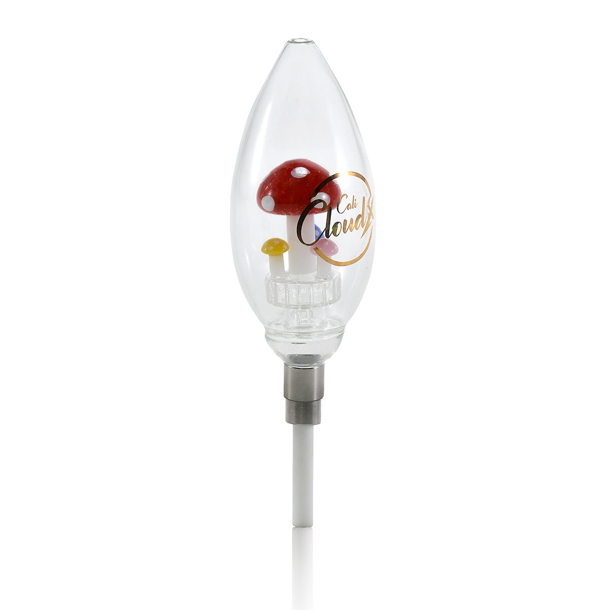 Mushroom Oval Matrix Nectar Collector | Dab Straw