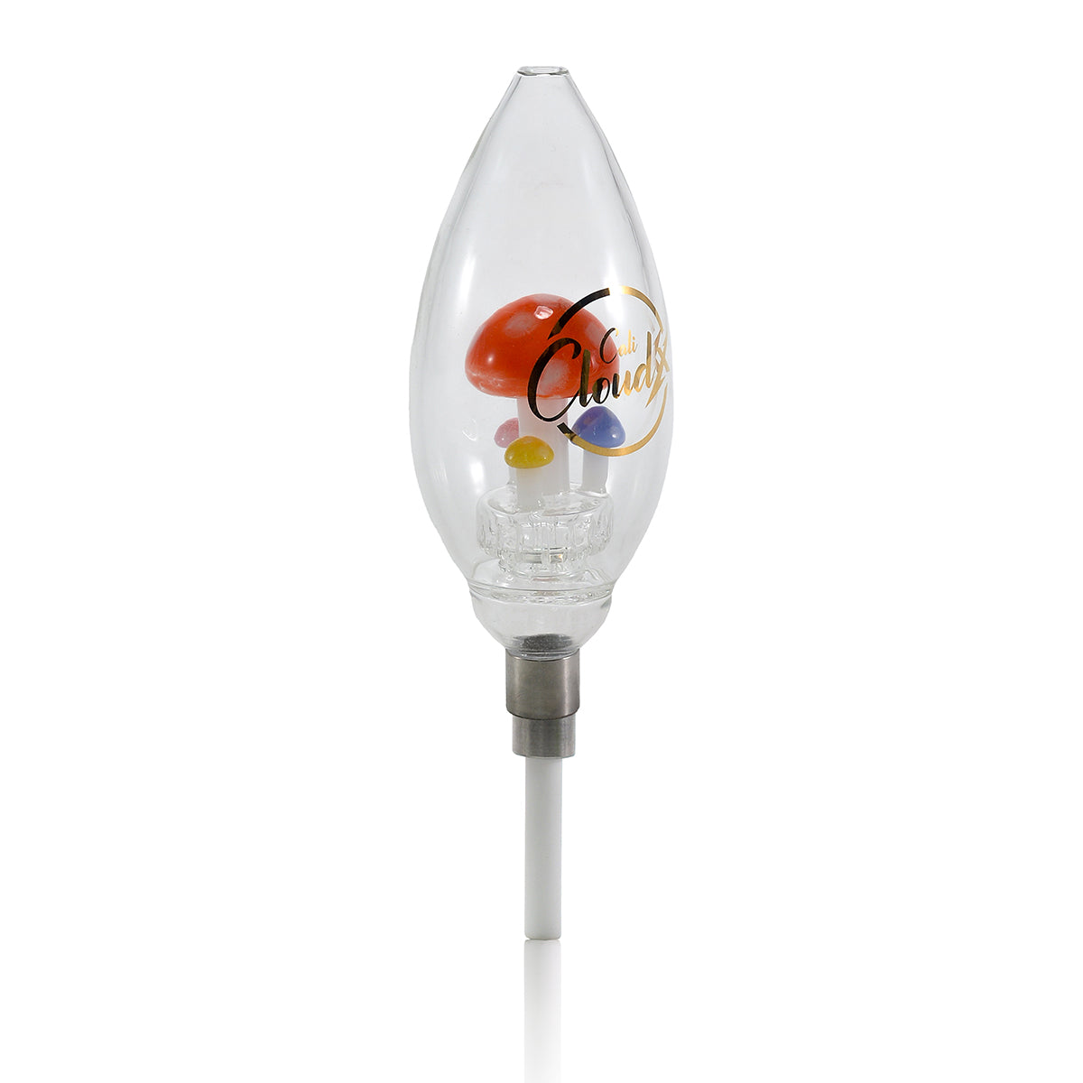 Mushroom Oval Matrix Nectar Collector | Dab Straw