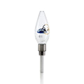 Mini Mushroom Oval Matrix Nectar Collector | Dab Straw