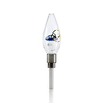 Mini Mushroom Oval Matrix Nectar Collector | Dab Straw