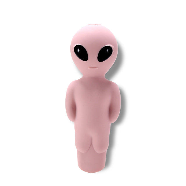 4" Silicone Alien Hand  Pipe