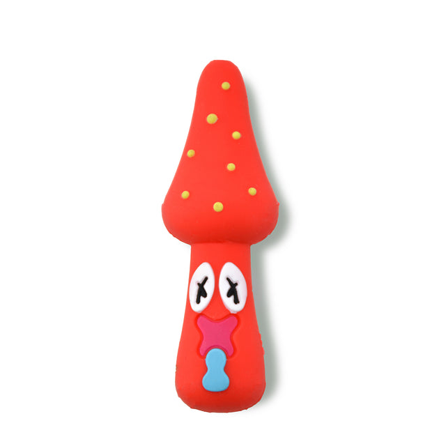 3.5 Mini Silicone Mushroom Pipe (6pcs/$3.00ea)