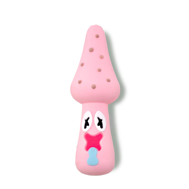 3.5 Mini Silicone Mushroom Pipe (6pcs/$3.00ea)