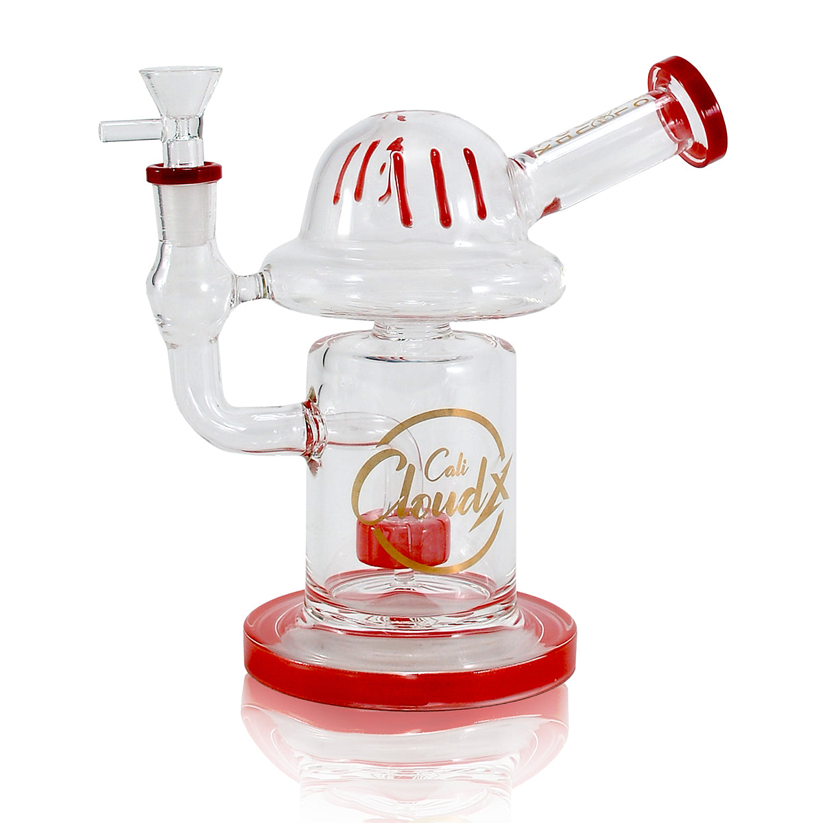9" Inch Cali Cloud AuraHeat Design Rig Waterpipe