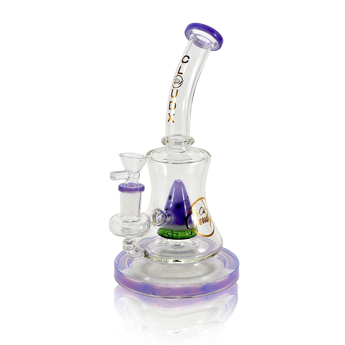 9" Inch Strawberry Glass Water Pipes