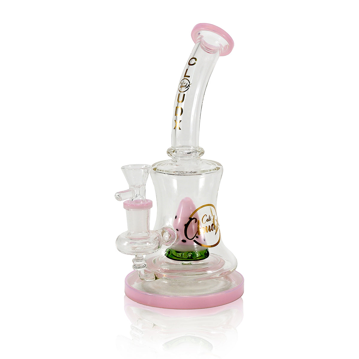 9" Inch Strawberry Glass Water Pipes
