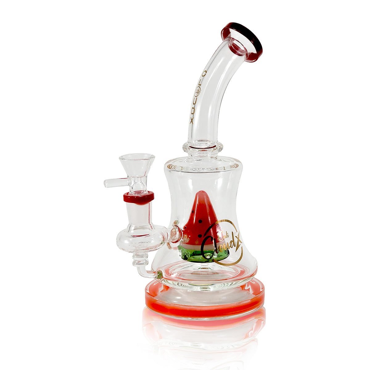 9" Inch Strawberry Glass Water Pipes