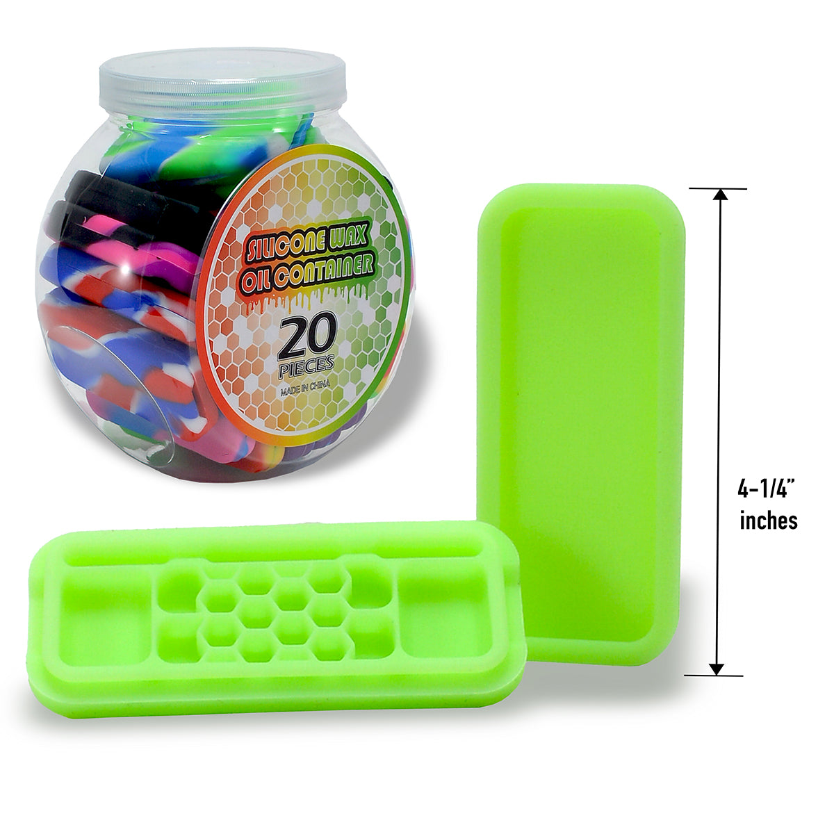 13ml Rectangle Container (20pcs/$2.25ea)