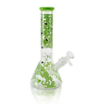 10" Glow In The Dark Bee Beaker WaterPipe