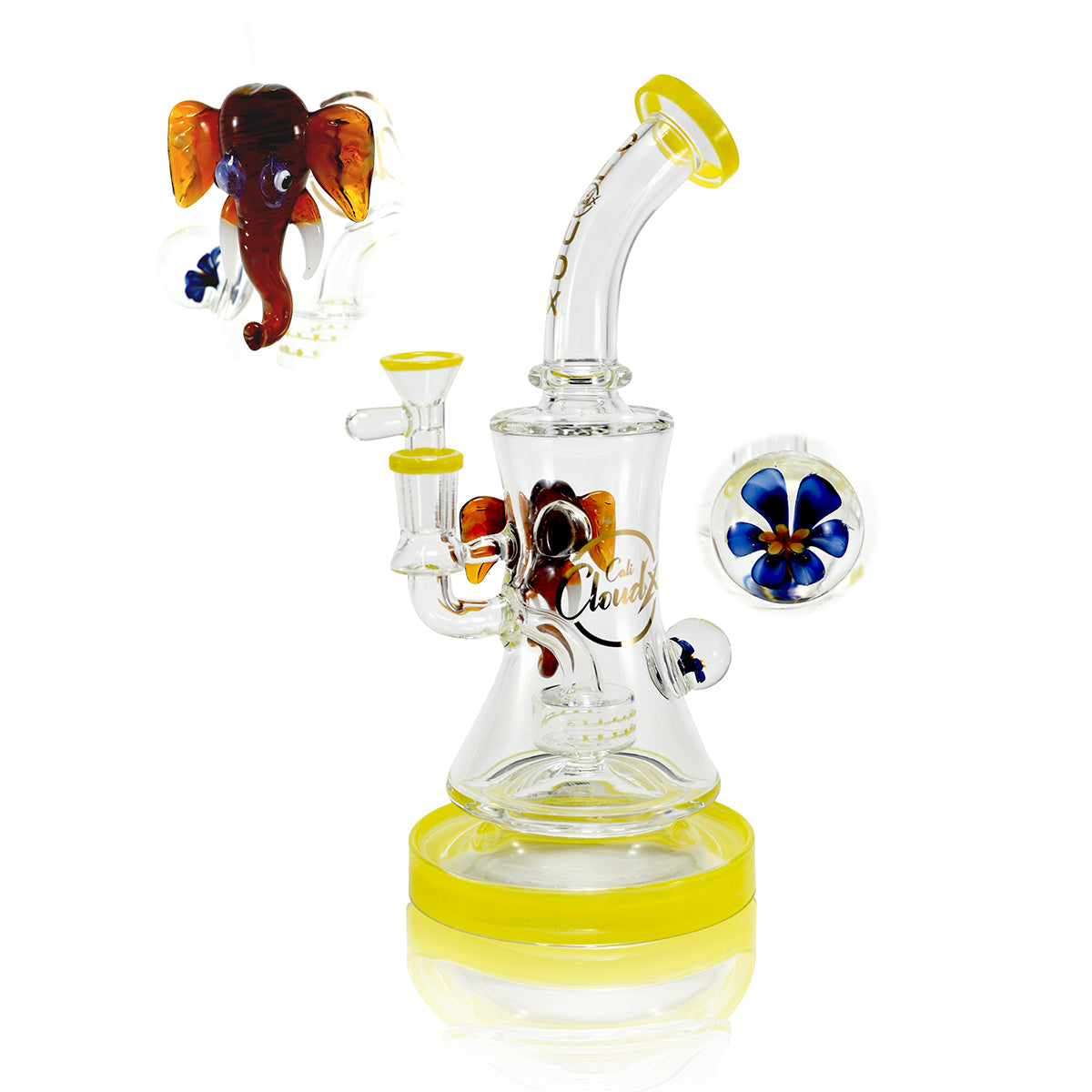 10" Elephant Designed WaterPipe