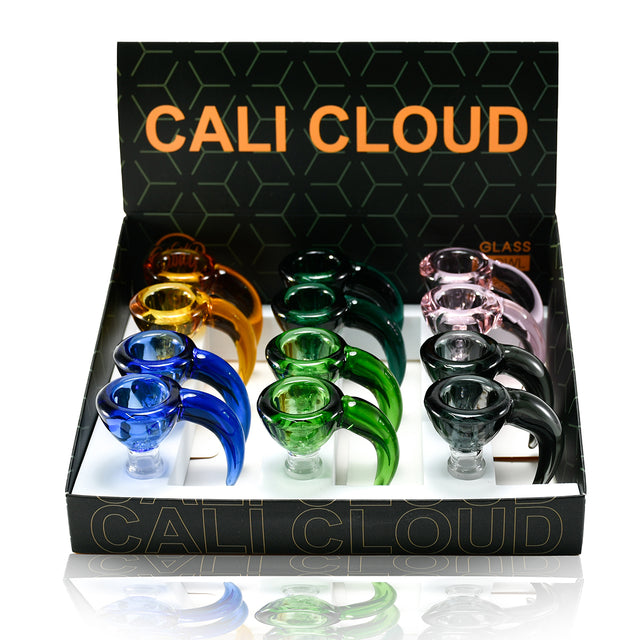 14mm Transparent Color Design Bowls (12 Pcs / $3.00 ea.)