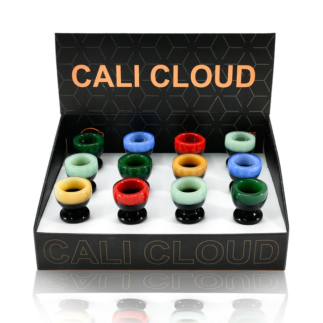 14mm Top Color Round Design Bowls (12 Pcs / $5.00ea.)