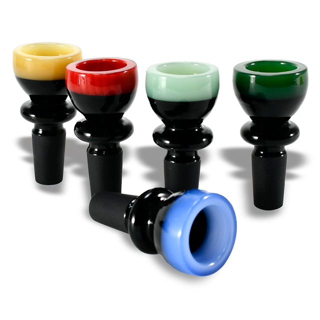 14mm Top Color Round Design Bowls (12 Pcs / $5.00ea.)