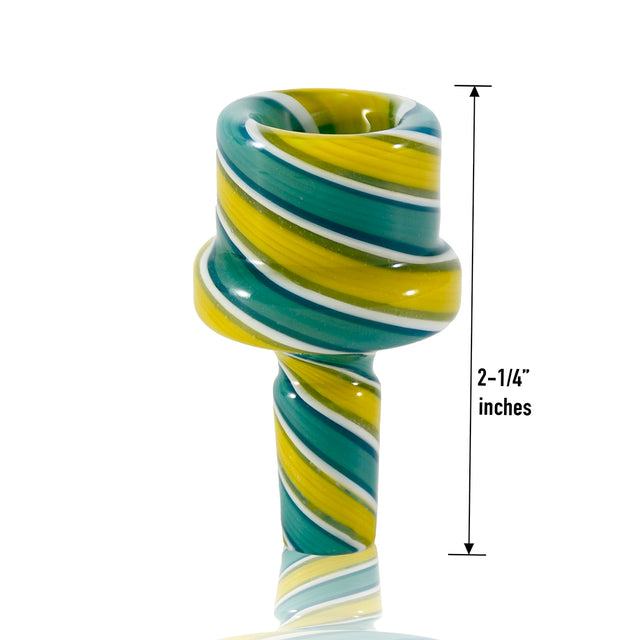 14mm Color Disc Shaped Design Bowls  (12 Pcs / $5.50 ea.)
