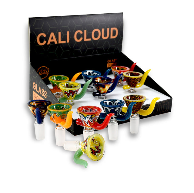 14mm One Horn Pattern Style Bowl (12 Pcs / $5.50 ea.)