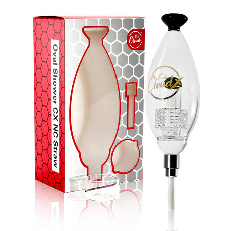 Oval Shower CX NC Nectar Collector – Elegant Honey Straw