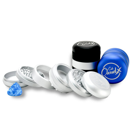 4-Piece Premium Herb Grinder – Double Grinding Chamber