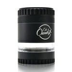 4-Piece Premium Herb Grinder – Color Aluminum with Clear Chamber