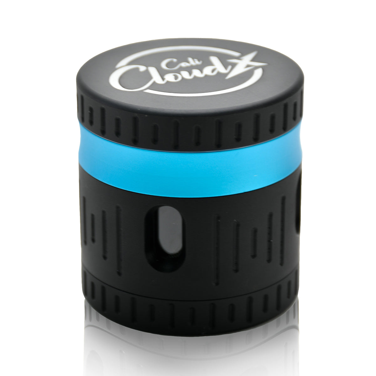 Premium Herb Grinder – 4-Piece Grinder with Clear Window & Color Accent