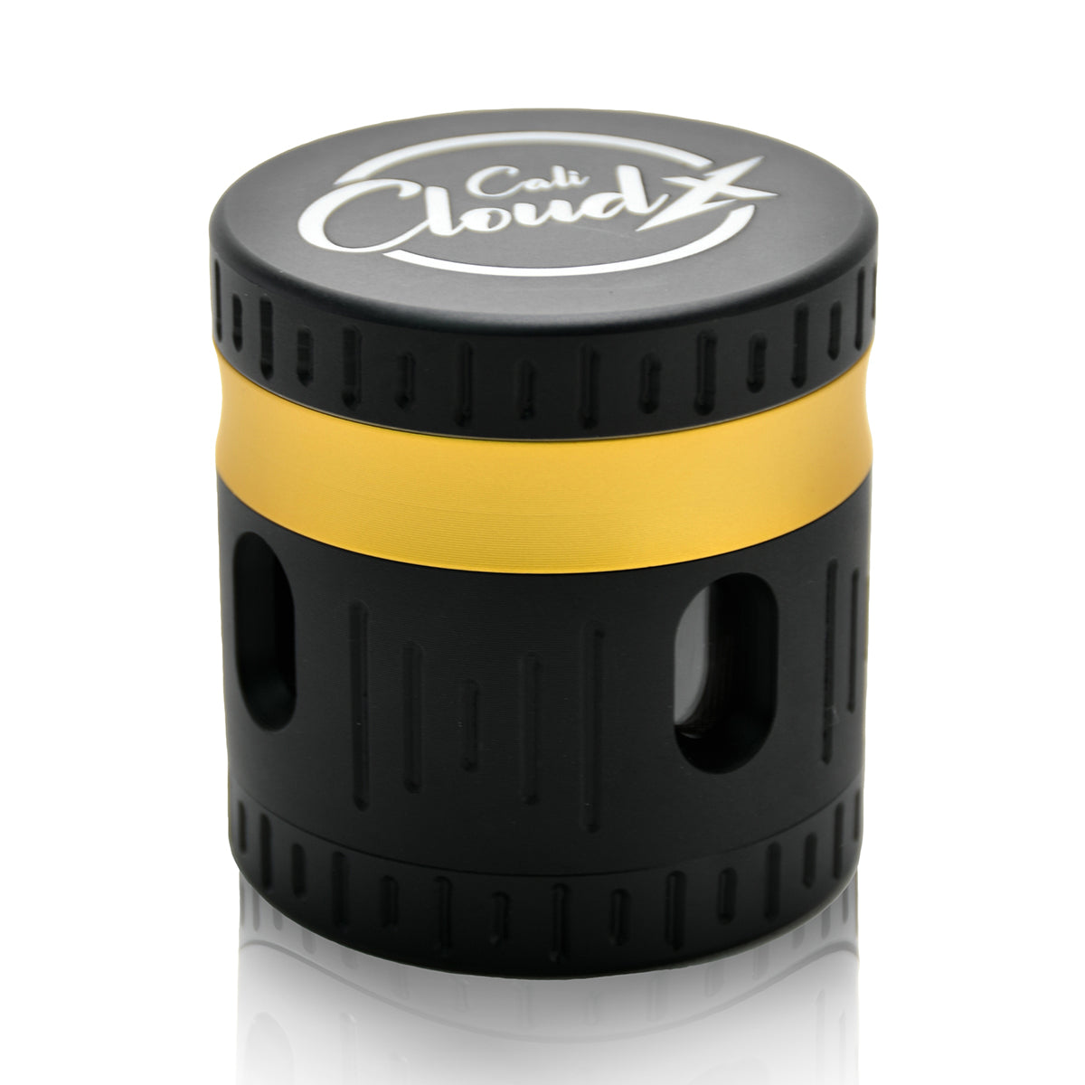 Premium Herb Grinder – 4-Piece Grinder with Clear Window & Color Accent