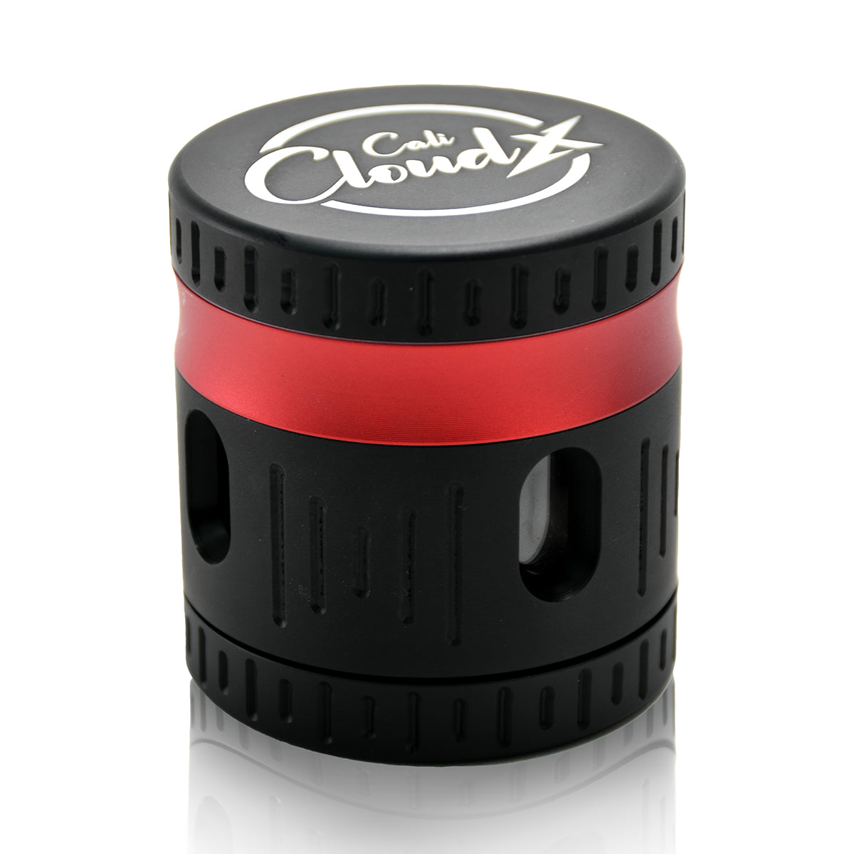 Premium Herb Grinder – 4-Piece Grinder with Clear Window & Color Accent