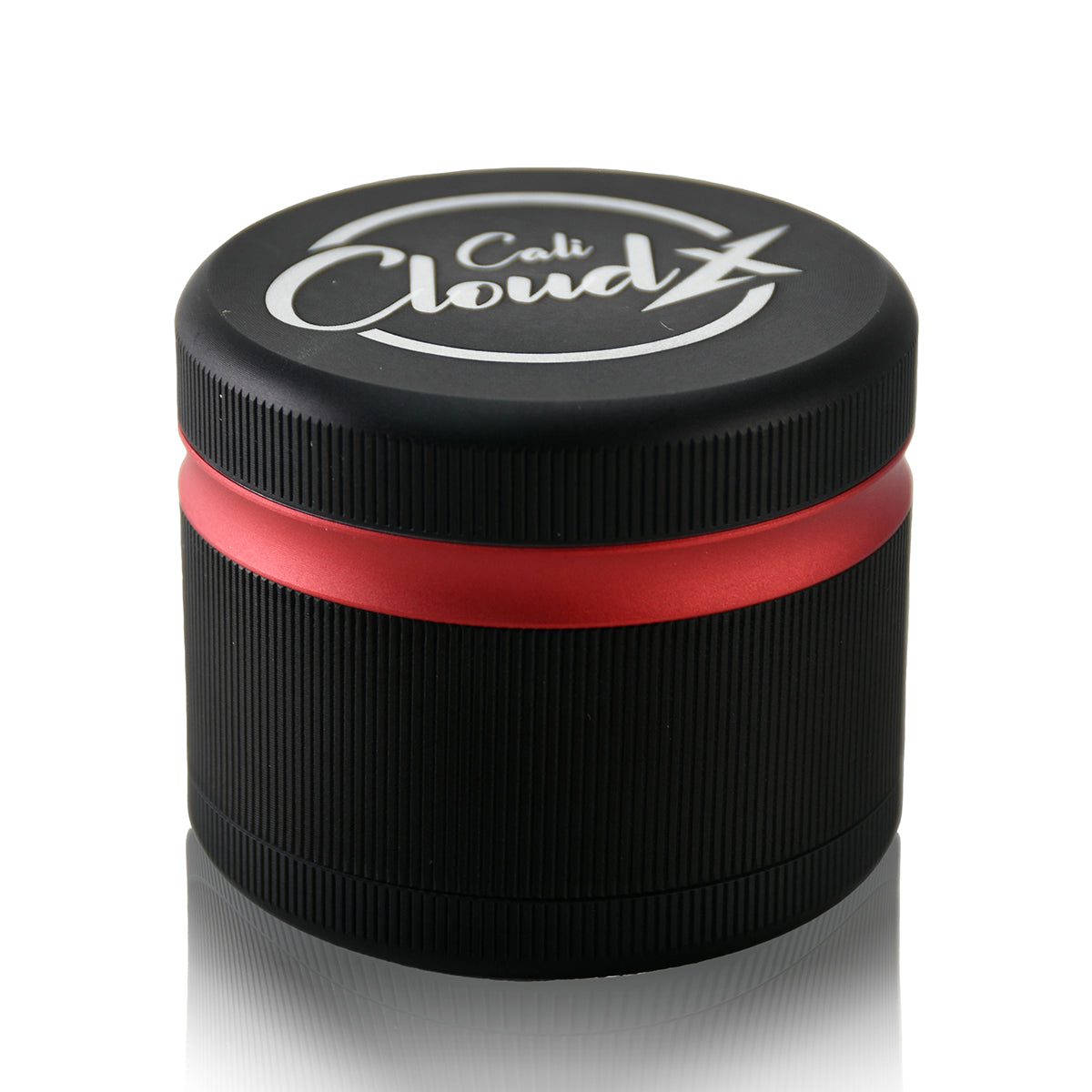 Premium Herb Grinder – 4-Piece Black Grinder  Color Accent
