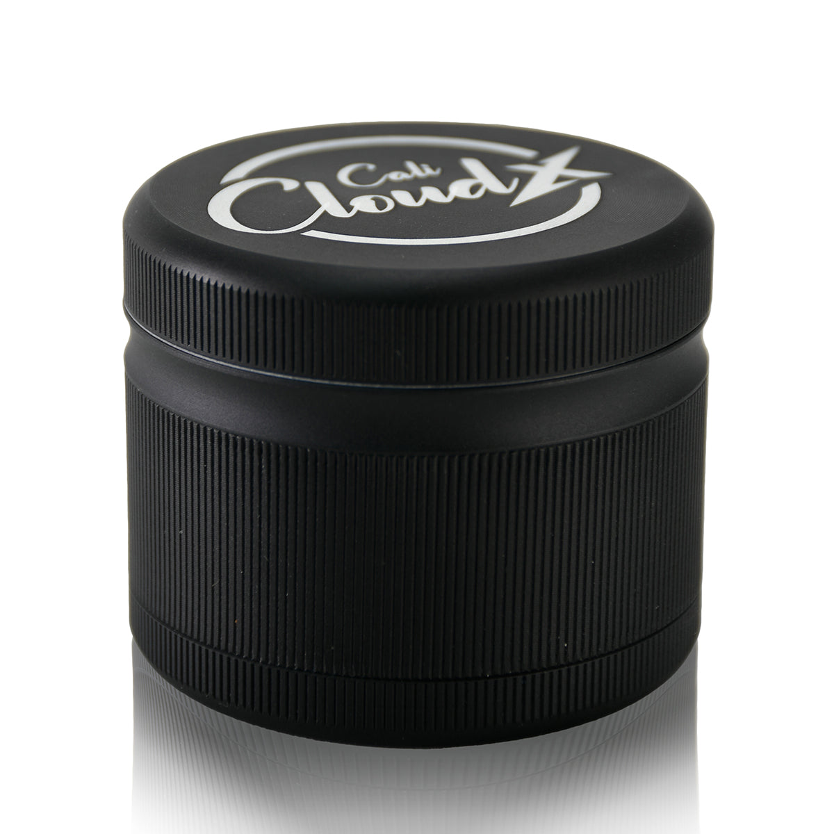 Premium Herb Grinder – 4-Piece Black Grinder  Color Accent