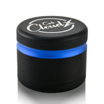 Premium Herb Grinder – 4-Piece Black Grinder  Color Accent