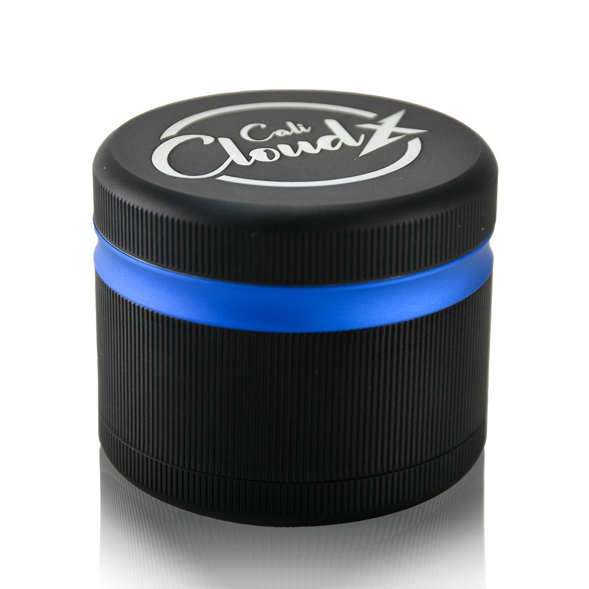 Premium Herb Grinder – 4-Piece Black Grinder  Color Accent