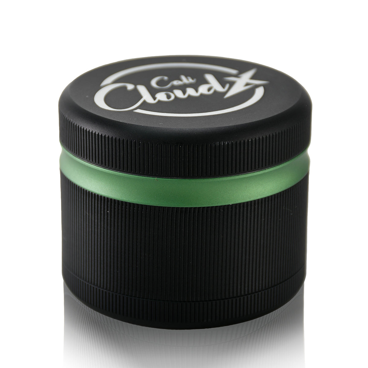 Premium Herb Grinder – 4-Piece Black Grinder  Color Accent