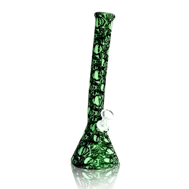 12" Printed Silicone Beaker Waterpipe