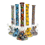 14" Printed Silicone Beaker Waterpipe