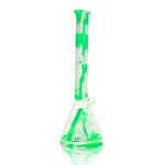 14" Silicone & Glass Beaker Waterpipe