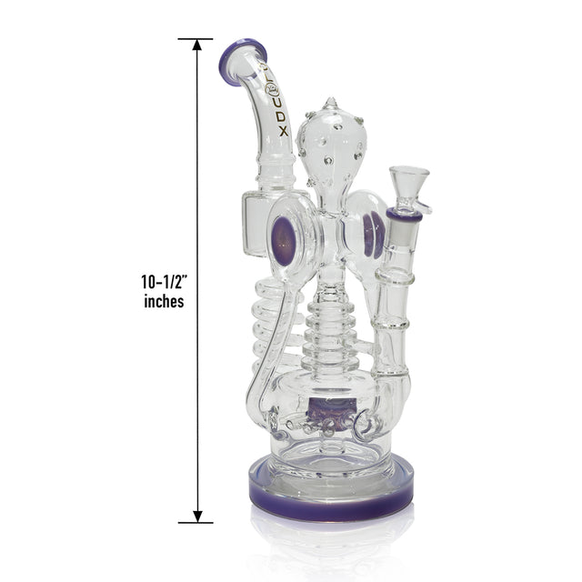 11” Multi-Chamber Glass Waterpipe
