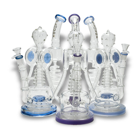 11” Multi-Chamber Glass Waterpipe