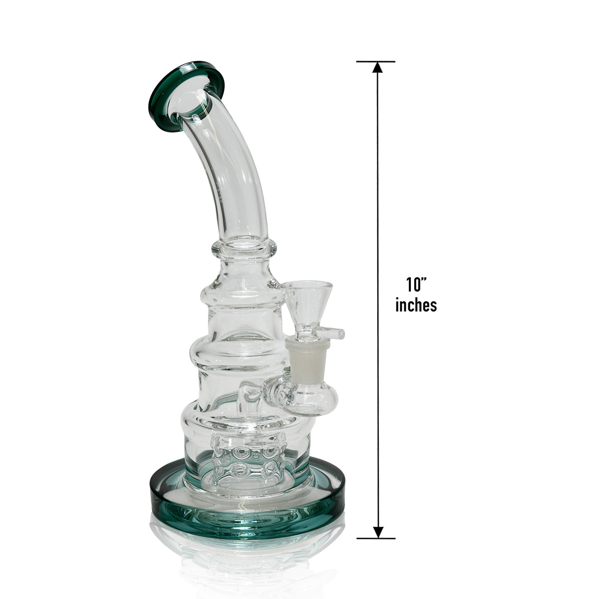 10" Craft Chamber Glass Waterpipe