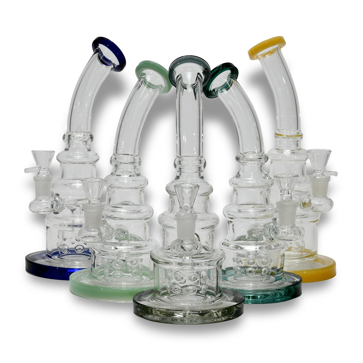 10" Craft Chamber Glass Waterpipe