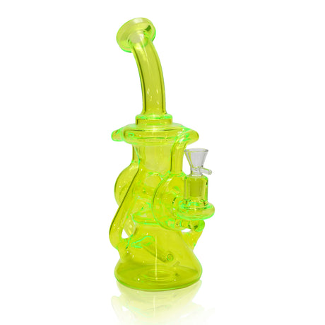 12" Multi-Recycler Glass Dab Rig – Premium Concentrate Water Pipe