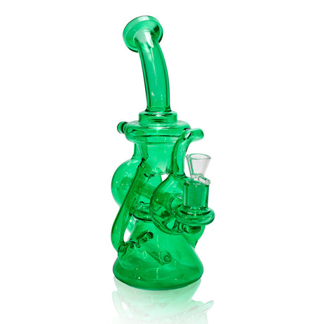 12" Multi-Recycler Glass Dab Rig – Premium Concentrate Water Pipe