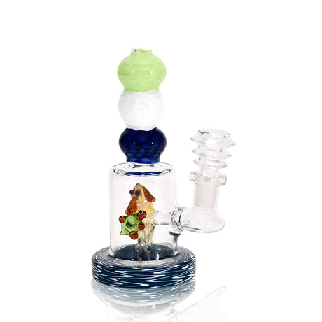 6" Color Dog Waterpipe