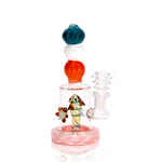 6" Color Dog Water Pipe
