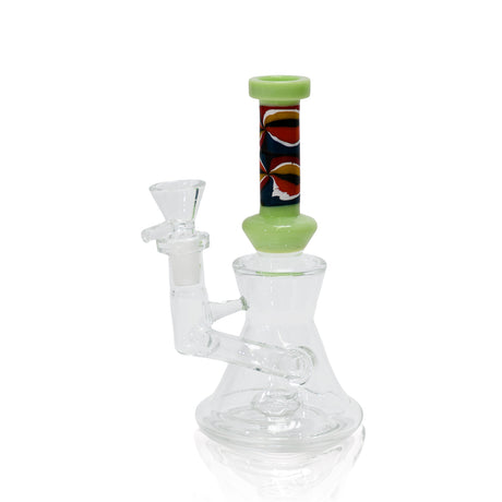 7"  Neck Color Glass Water Pipe