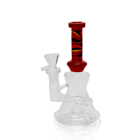 7"  Neck Color Glass Water Pipe