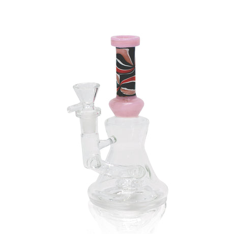 7"  Neck Color Glass Water Pipe