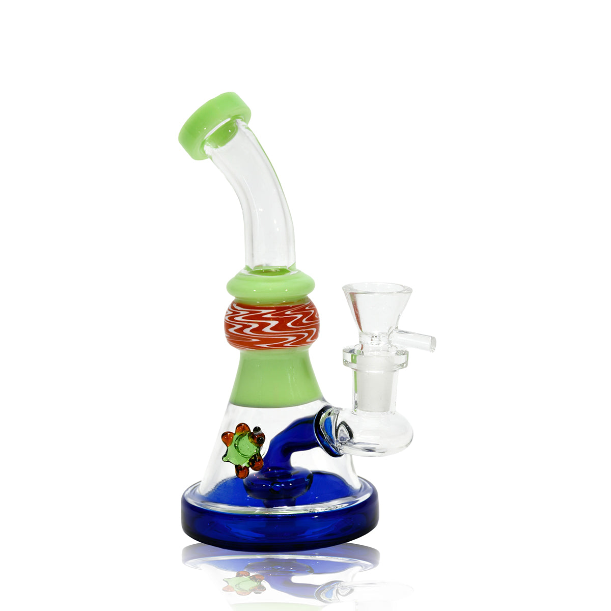 7" Turtle Attached Mini Waterpipe