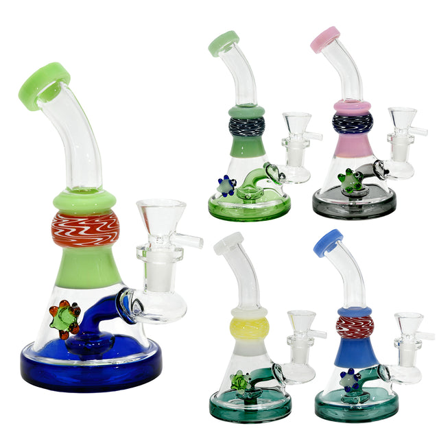 7" Turtle Attached Mini Waterpipe