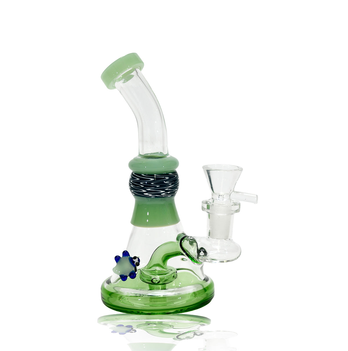 7" Turtle Attached Mini Waterpipe
